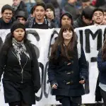 Santiago, des milliers d’étudiants mobilisés pour réclamer des réformes de l’éducation