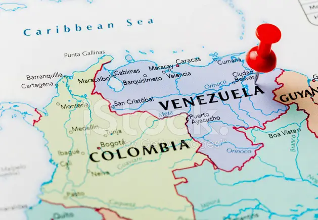 carte touristique du venezuela