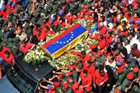 Vendredi 8 mars 2013, des obsèques grandioses pour Hugo Chavez