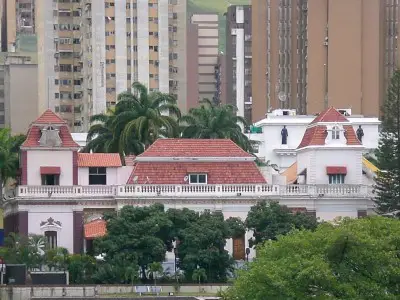 Palais de Miraflores : Le palais présidentiel à Caracas au Venezuela