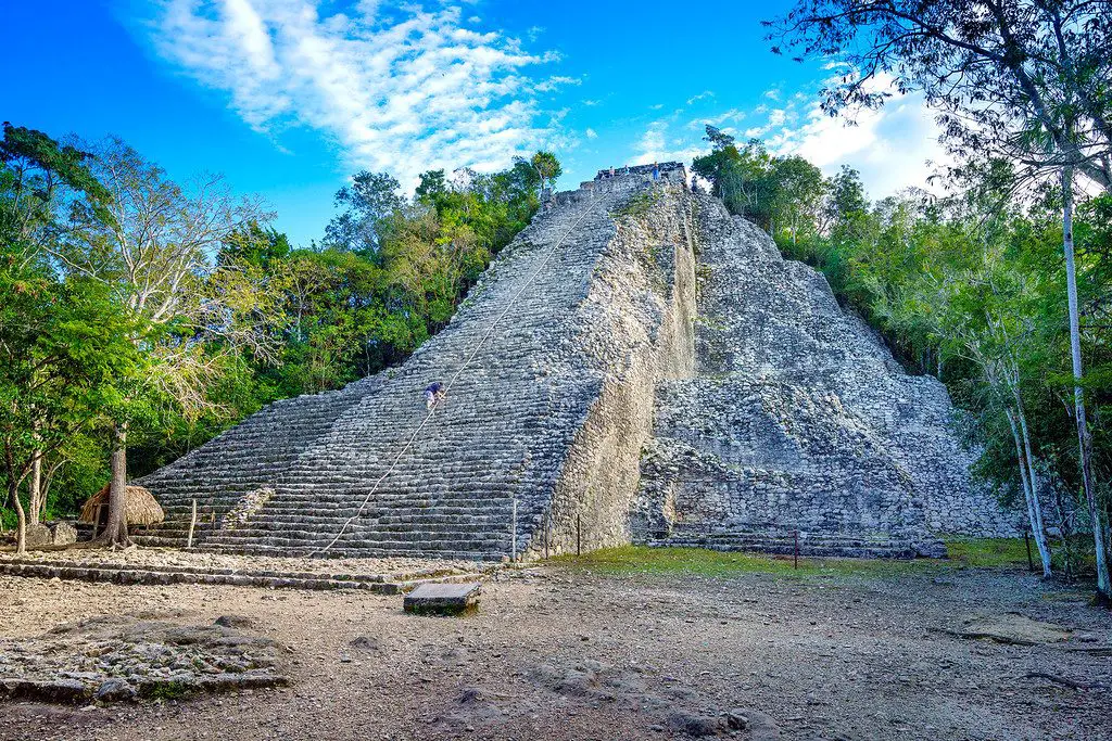 Le site archéologique de Coba dans le Yucatan au Mexique