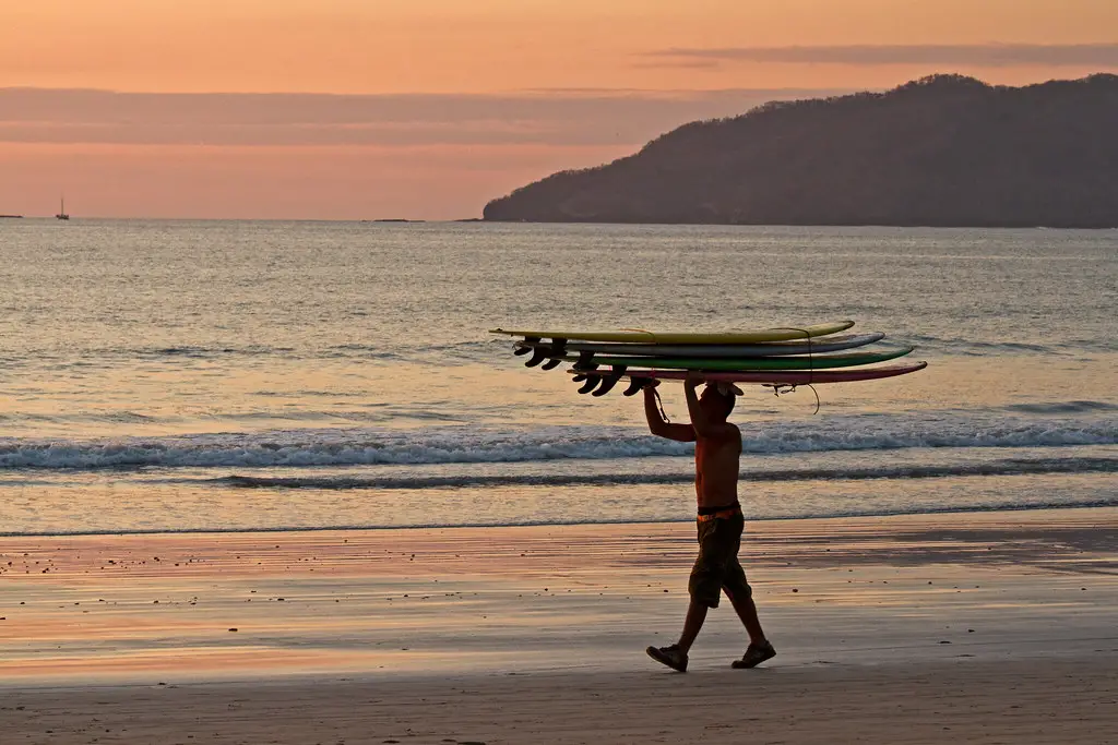 Le surf à Tamarindo