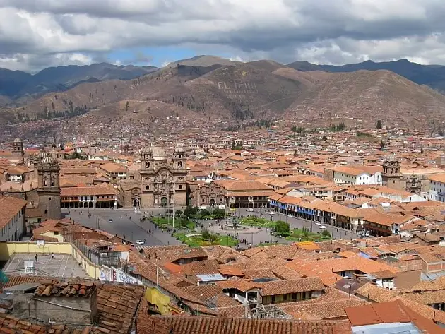 La plaza de armas Cuzco