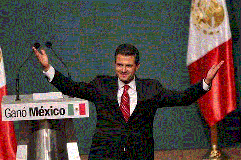 Enrique Pena Nieto est proclamé président élu du Mexique