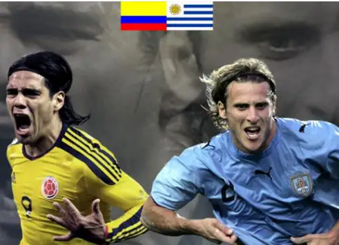 L'Uruguay perd contre la Colombie