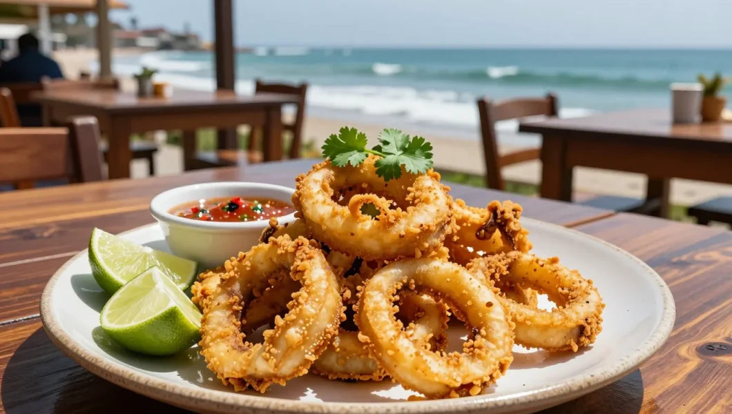 Calamars frits croustillants et tendres