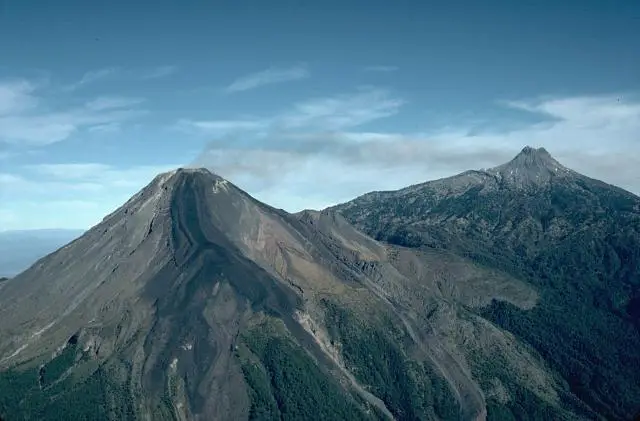 Mexique volcan Colima