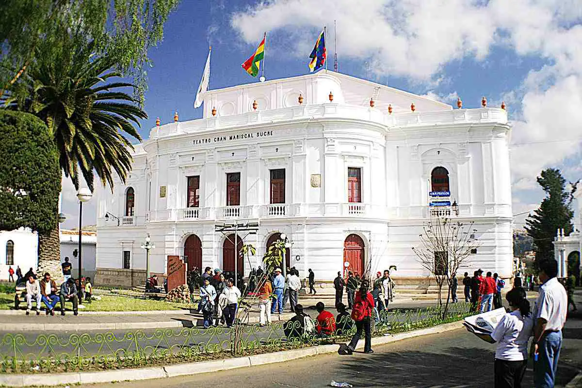 Teatro Gran Mariscal Sucre Bolivia