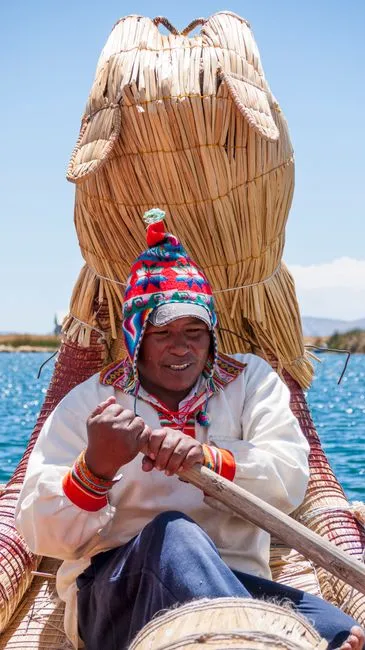 Le  lac Titicaca