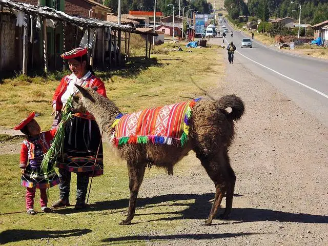 Tenus traditionnelles des Incas