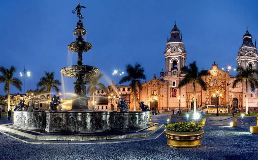 La capitale péruvienne, Lima