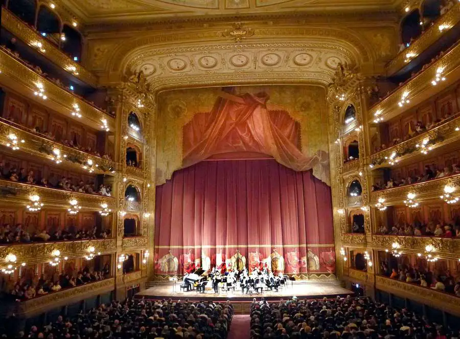 Interieur du Teatro Colon