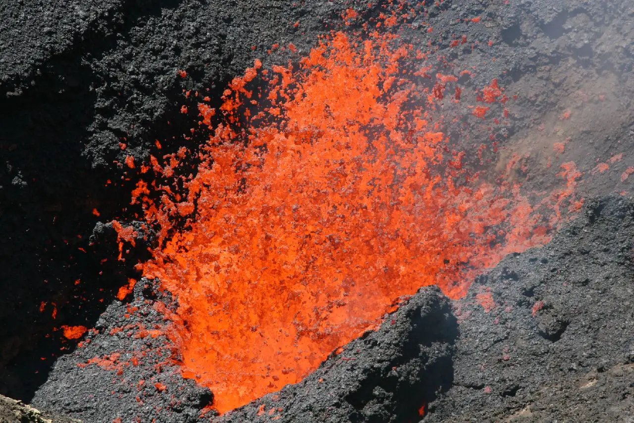 Euption volcan Villarrica