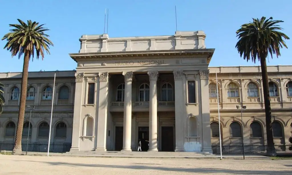 Le musée national d'histoire naturelle à Santiago au Chili
