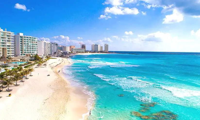 Set sail for the city of Cancun in Mexico