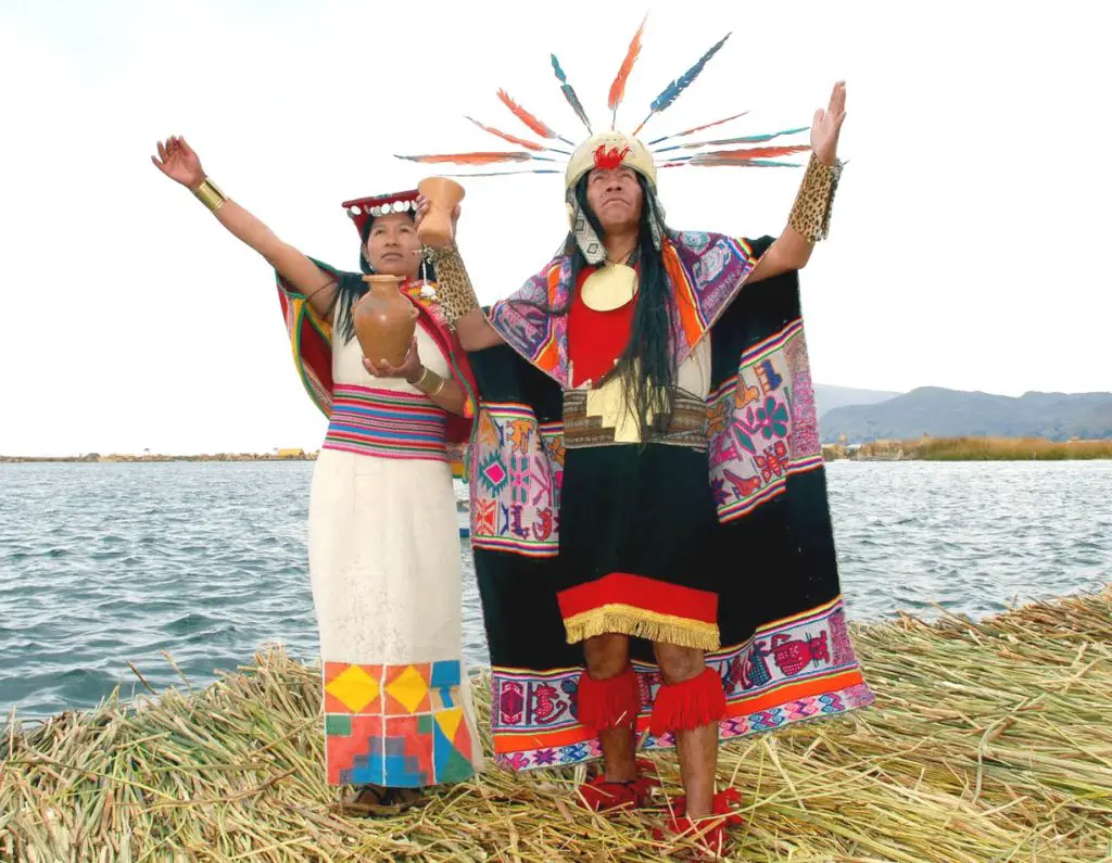 La civilisation Inca : tenue traditionnelle
