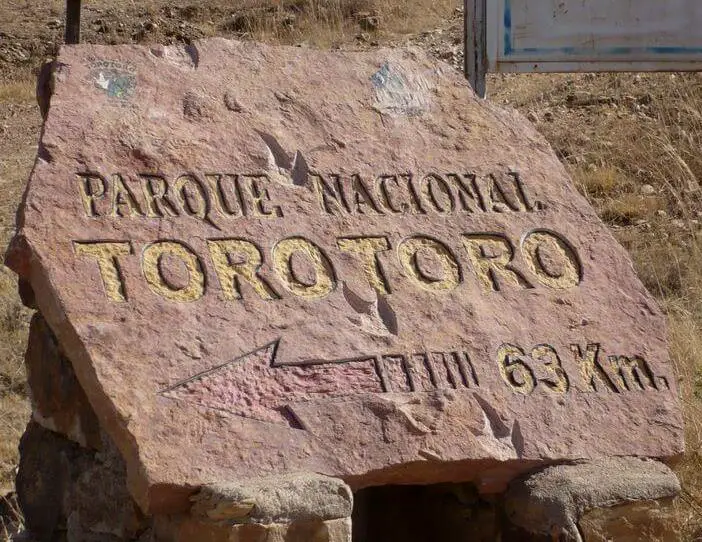 Bienvenu au Parc National Torotoro en Bolivie