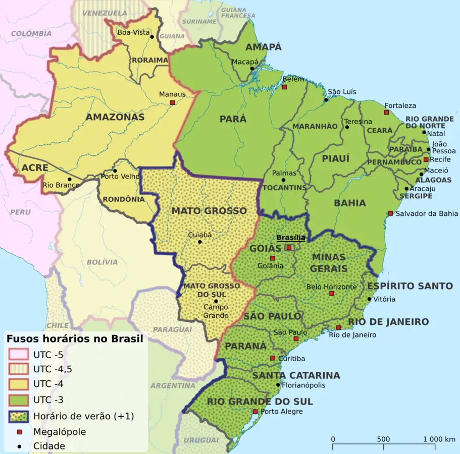 Quelle Heure Est Il à Sao Paulo Heure au brésil : quelle heure est-il au Brésil ?