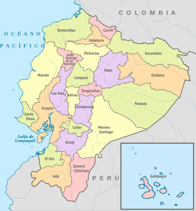 Géographie et carte de l’Equateur