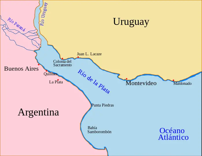 Rio de la Plata carte