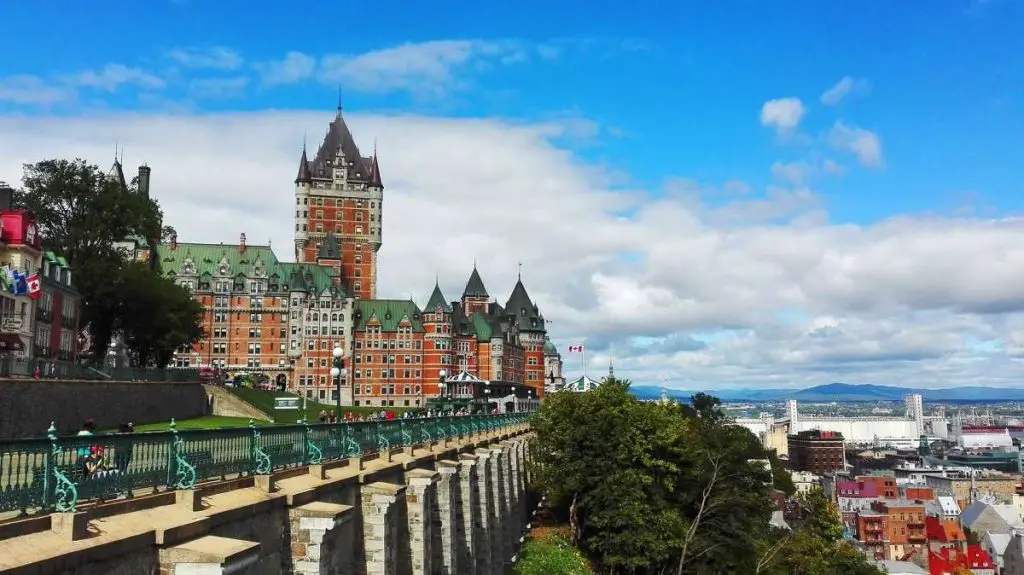 Quebec, chateau de Frontenac