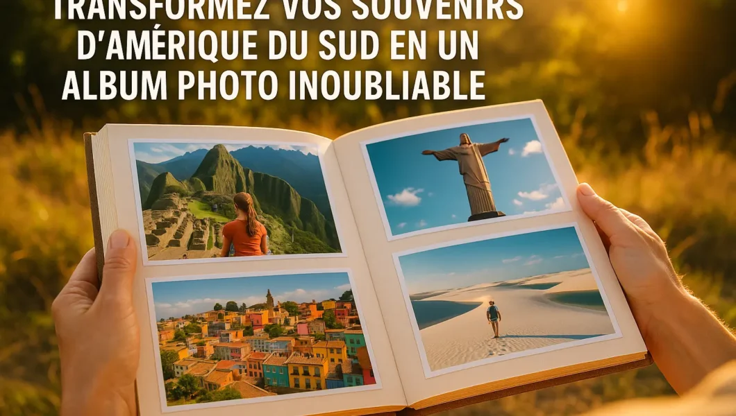 Transformez Vos Souvenirs d'Amérique du Sud en Un Album Photo Inoubliable