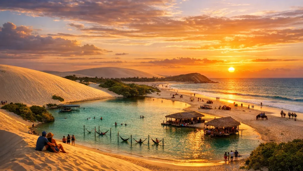 Jericoacoara au Brésil : le joyau sauvage du Nordeste entre dunes, lagunes et couchers de soleil