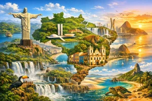 Carte du Brésil : régions, grandes villes et sites incontournables à repérer avant de partir
