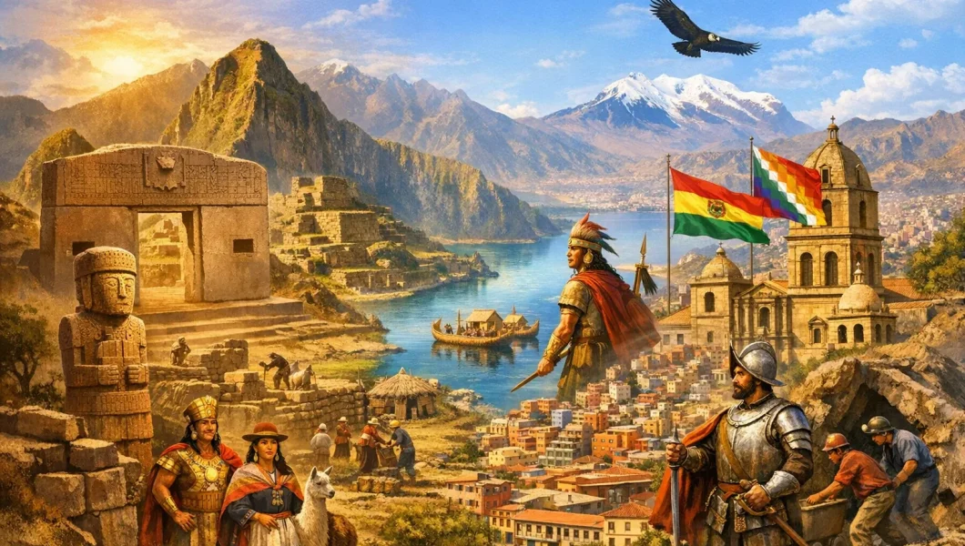 Histoire de la Bolivie : des civilisations andines à l’État moderne