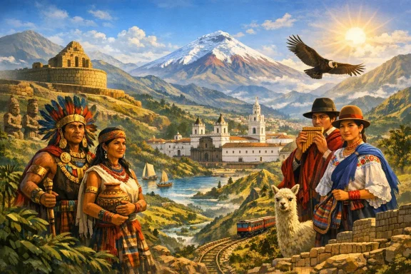 Histoire de l’Équateur : des civilisations précolombiennes à la nation andine