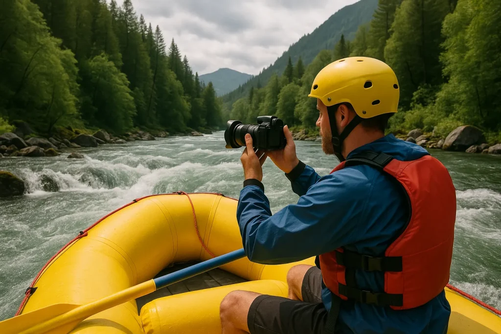 Conseils photo/vidéo depuis le raft (sans vous mettre en danger)