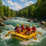 Débit d’une rivière : comment il influence la difficulté en rafting Débit d’une rivière : comment il influence la difficulté en rafting