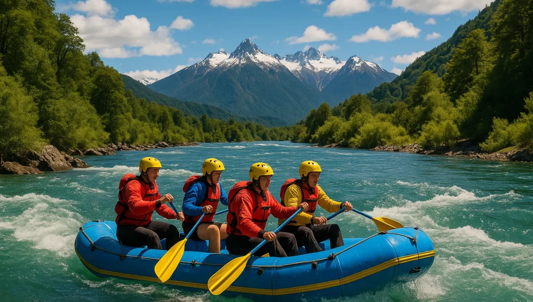 Rafting en été austral au Chili et en Argentine