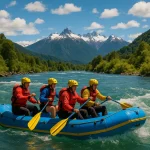 Rafting en été austral au Chili et en Argentine