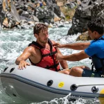 Que faire si vous tombez du raft ?