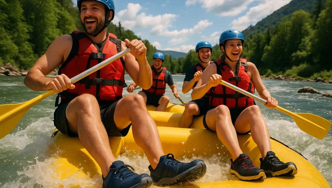 Quelles chaussures choisir pour le rafting ?
