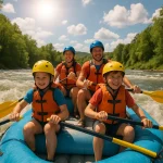Rafting avec des enfants : règles de sécurité essentielles
