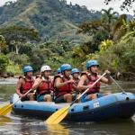 Rafting classe I et II : les parcours faciles
