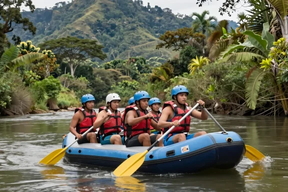 Rafting classe I et II : les parcours faciles