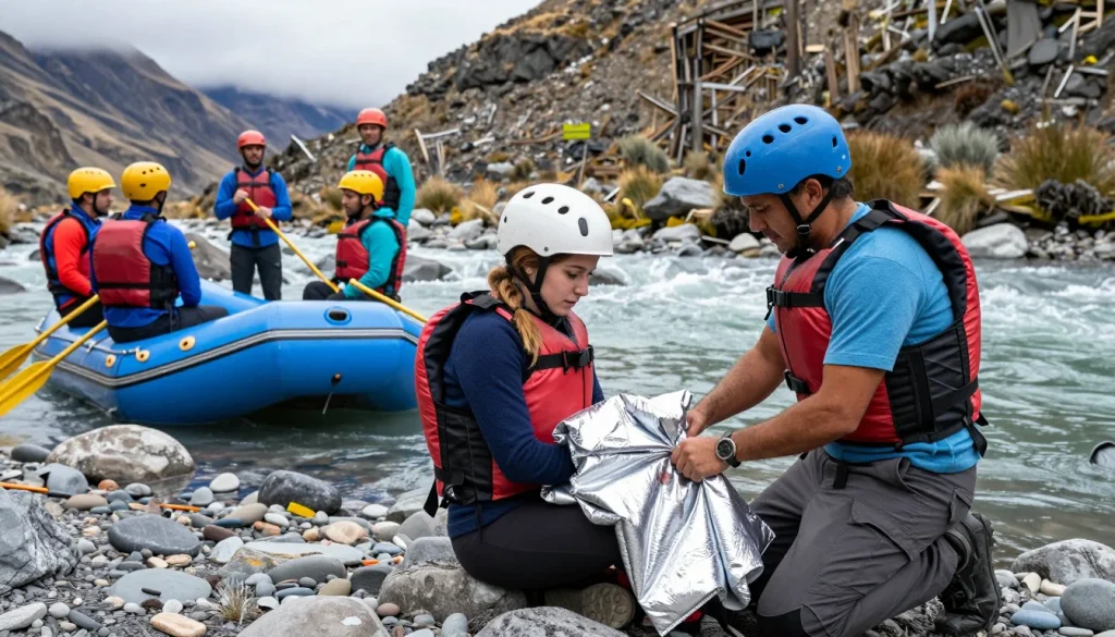 Rafting et hypothermie : prévenir, reconnaître, agir